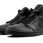 Air Jordan 1 Mid Triple Black - 554724-091