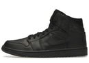 Jordan 1 Mid Triple Black