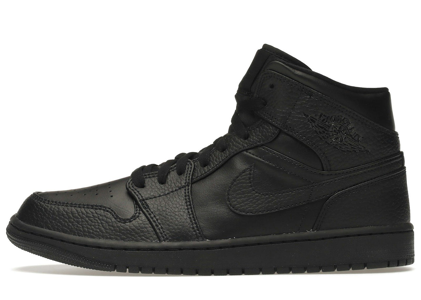 Jordan 1 Mid Triple Black
