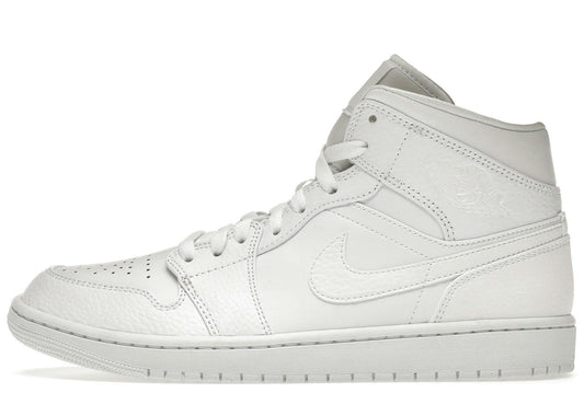 Jordan 1 Mid Triple White 2.0 (2020)