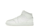 Jordan 1 Mid Triple White (2023) (GS)