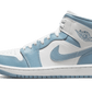 Air Jordan 1 Mid UNC (2022) (BQ6472-141) - EU 35.5–44.5 - Blue | SOSUKICKS