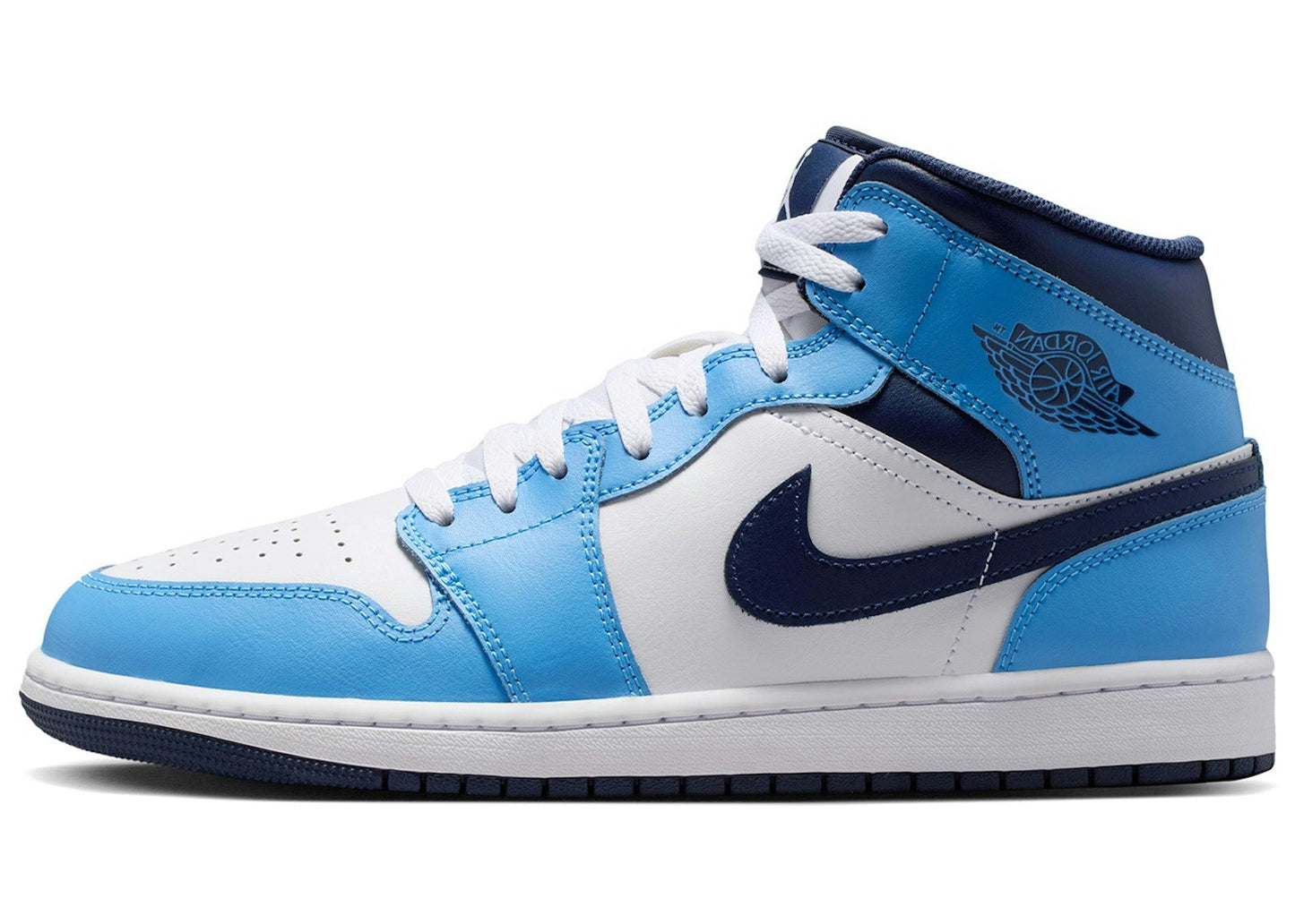 Jordan 1 Mid University Blue Midnight Navy