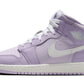 Jordan 1 Mid Violet Mist Barely Grape (GS)