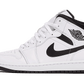 Air Jordan 1 Mid White Black (DQ8423-132) - EU 35.5–46 - Black | SOSUKICKS