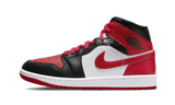Air Jordan 1 Mid White Bred Toe