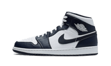 Jordan 1 Mid White Metallic Gold Obsidian