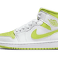 Air Jordan 1 Mid White Lime