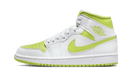 Jordan 1 Mid White Lime (Women's)