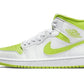 Jordan 1 Mid White Lime (Women's)