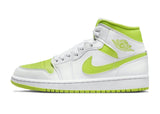 Jordan 1 Mid White Lime (Women's)