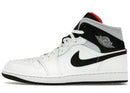 Jordan 1 Mid White Neutral Grey Infrared