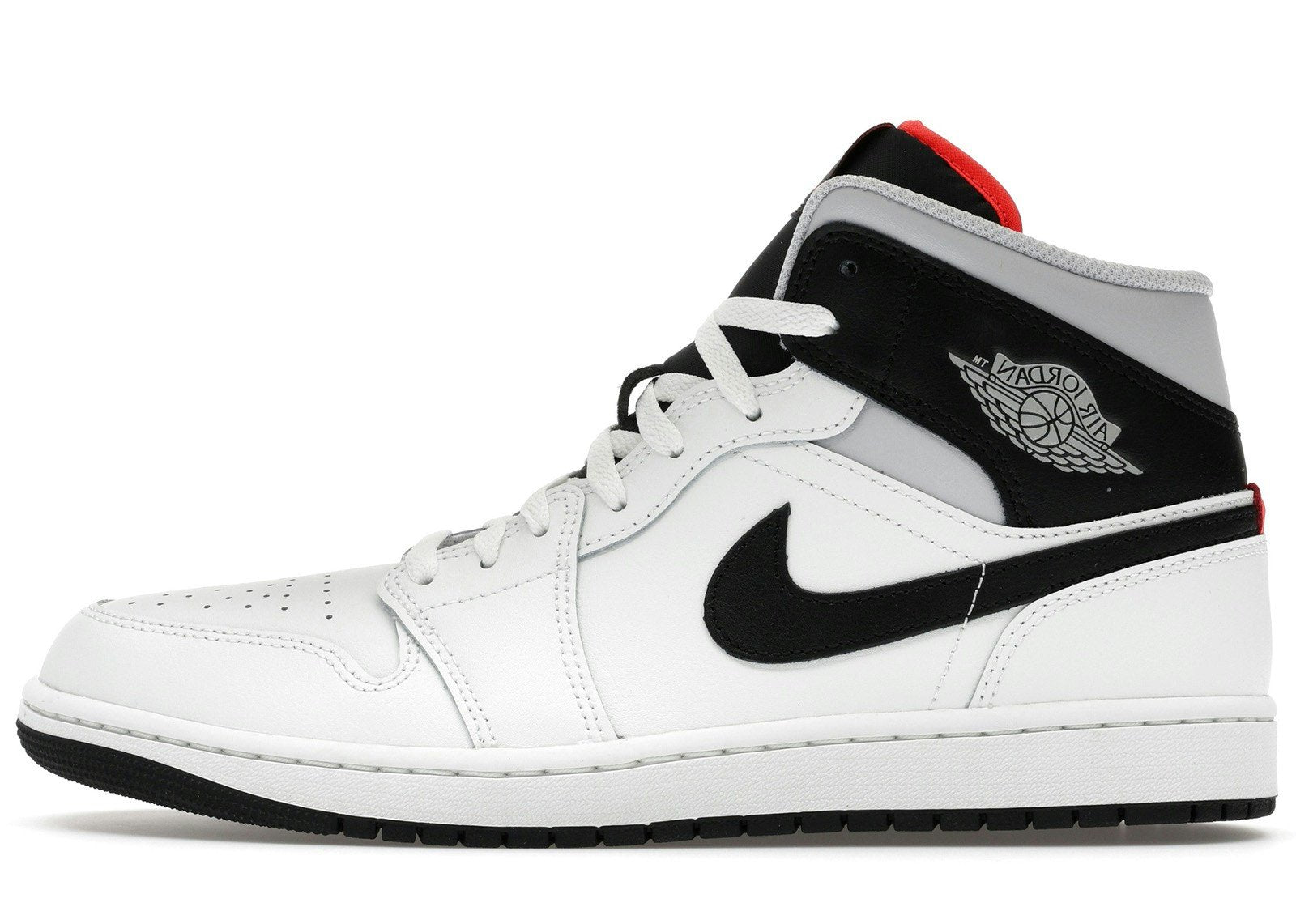 Jordan 1 Mid White Neutral Grey Infrared