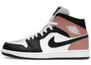 Jordan 1 Mid White Rust Pink Black