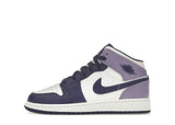 Jordan 1 Mid White Sky J Purple (GS)