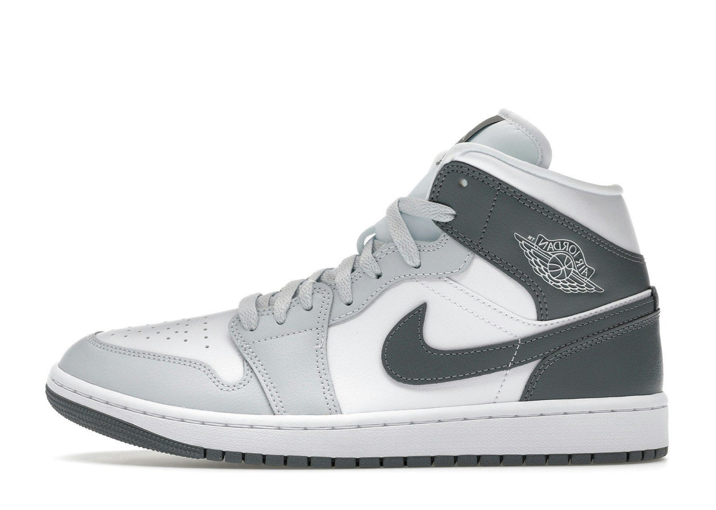 Jordan 1 Mid White Smoke Grey (Women's)