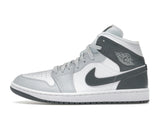 Jordan 1 Mid White Smoke Grey (Women's)