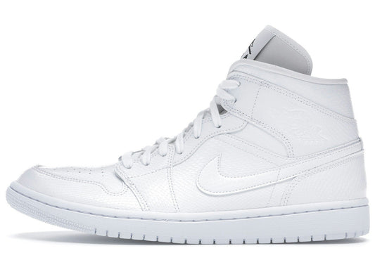 Jordan 1 Mid White Snakeskin (Women's)