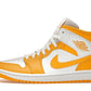 Jordan 1 Mid White University Gold (Women's)