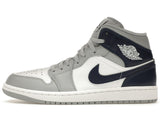 Jordan 1 Mid Wolf Grey Midnight Navy