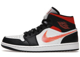 Jordan 1 Mid Zig Zag Swoosh