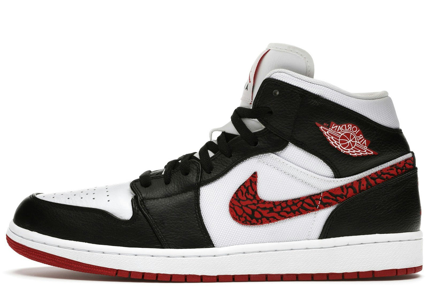 Jordan 1 Phat White Red Black (Elephant Print)