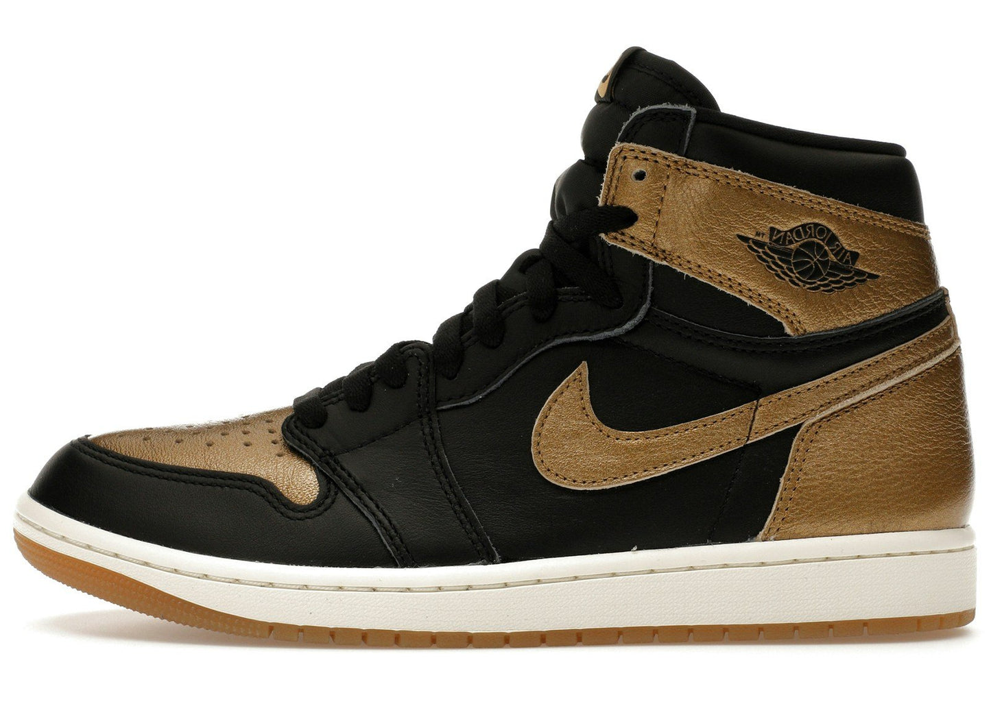 Jordan 1 Retro High OG Black Metallic Gold