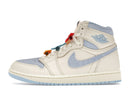 Jordan 1 Retro High OG Pale Ivory Psychic Blue (Women's)