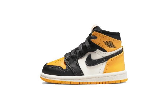 Air Jordan 1 Retro High OG Yellow Toe Bébé (TD) (AQ2665-711) - EU 17–27 - Yellow | SOSUKICKS