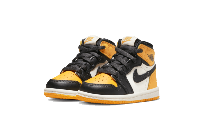 Air Jordan 1 Retro High OG Yellow Toe Bébé (TD) (AQ2665-711) - 18.5 EU - 3C - Yellow | SOSUKICKS