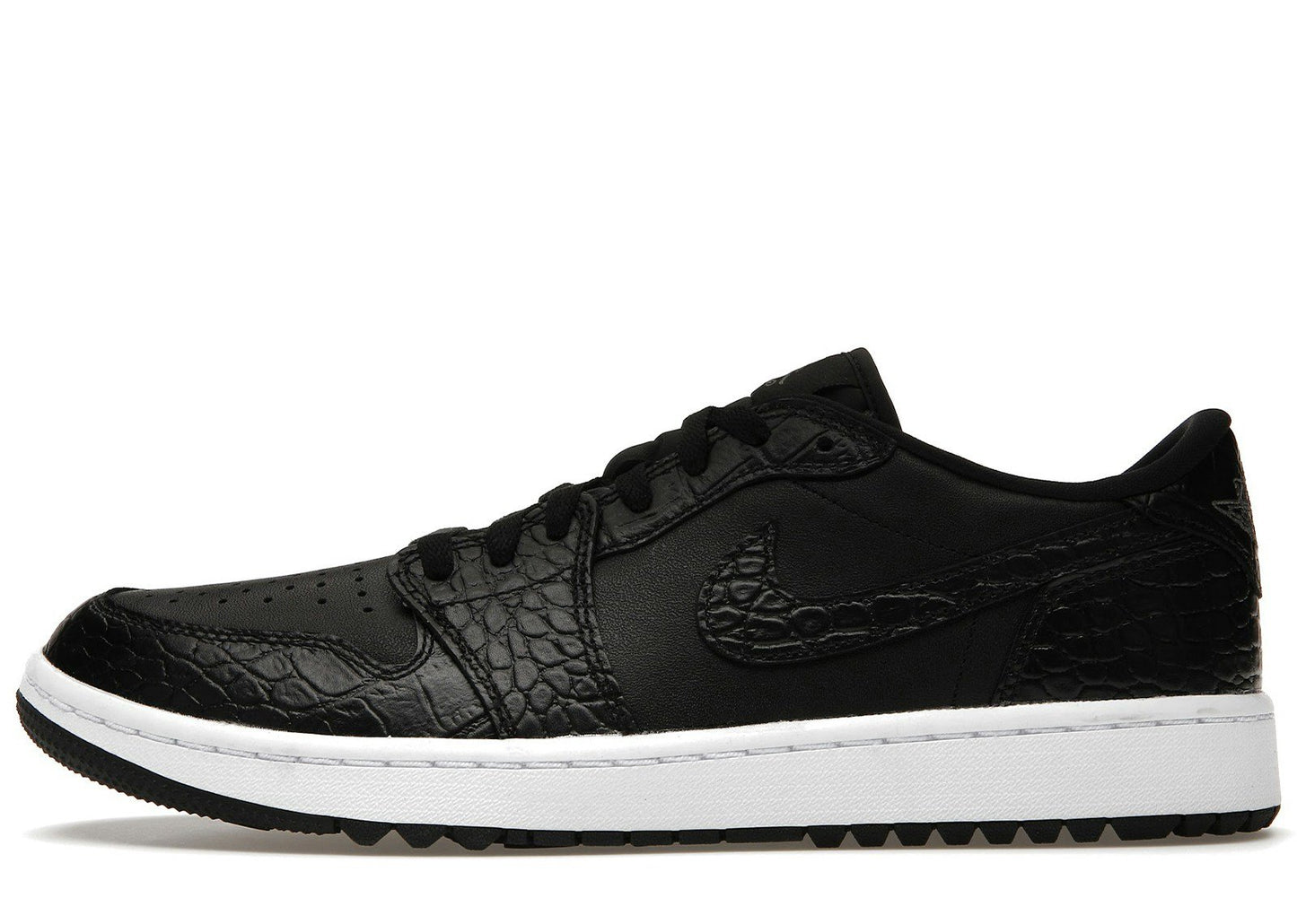 Jordan 1 Retro Low Golf Black Croc