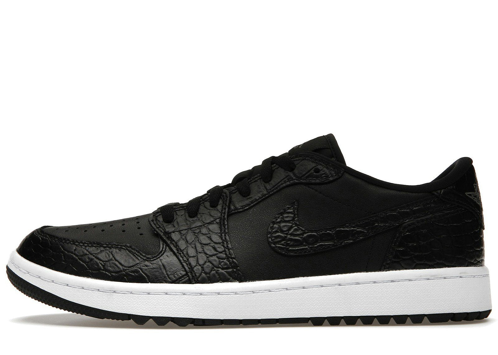 Jordan 1 Retro Low Golf Black Croc