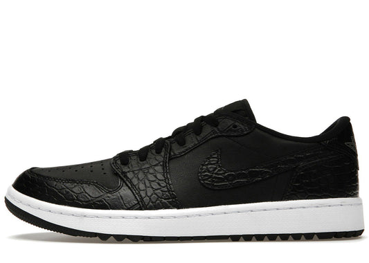 Jordan 1 Retro Low Golf Black Croc