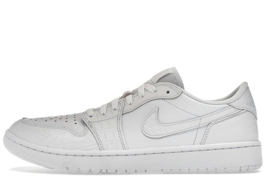 Jordan 1 Retro Low Golf White Croc