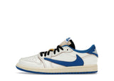 Jordan 1 Retro Low OG SP Fragment x Travis Scott Sail Military Blue (PS)