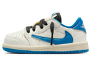 Jordan 1 Retro Low OG SP Fragment x Travis Scott Sail Military Blue (TD)
