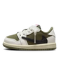 Air Jordan 1 Retro Low OG SP Travis Scott Medium Olive Bébé (TD) (DO5441-200) - EU 17–27 - Green | SOSUKICKS