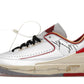 Jordan 2 Retro Low SP Off-White White Red