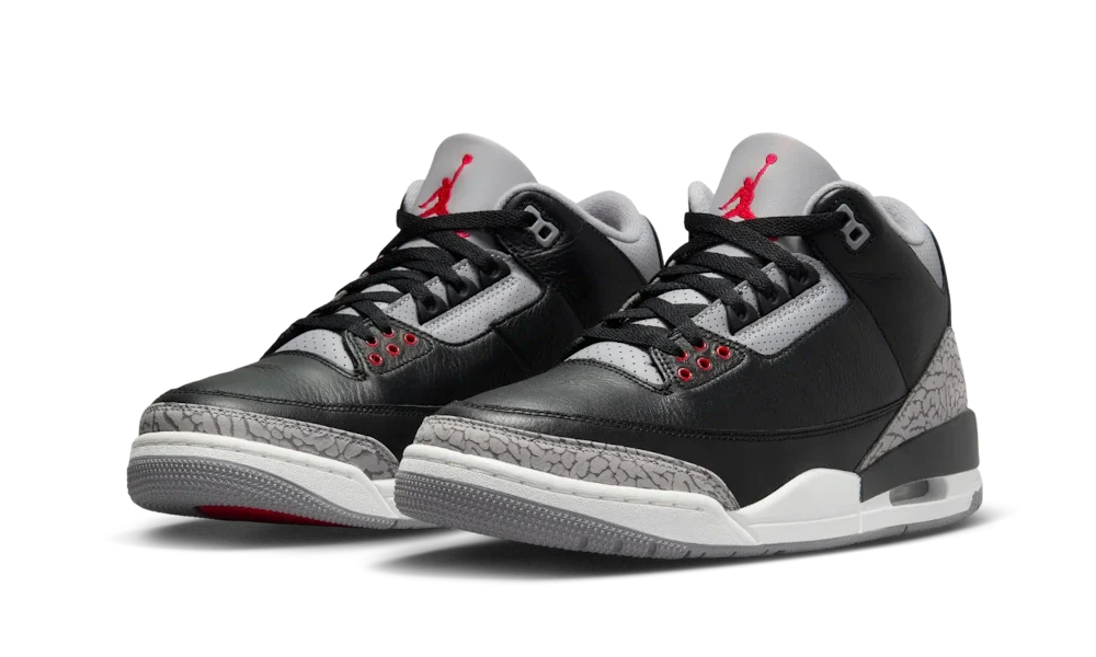 Air Jordan 3 Retro Black Cement (DN3707-010) - 36.5 EU - 4.5Y US - Black | SOSUKICKS