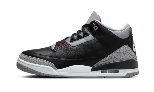 Air Jordan 3 Retro Black Cement (DN3707-010) - EU 36–47.5 - Black | SOSUKICKS