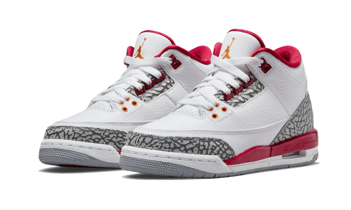 Air Jordan 3 Retro Cardinal Red (398614-126) - 36 EU - 4Y US - Red | SOSUKICKS
