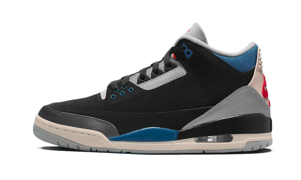 Air Jordan 3 OG Rare Air (IB8967-004) - EU 35.5–47.5 - Black | SOSUKICKS