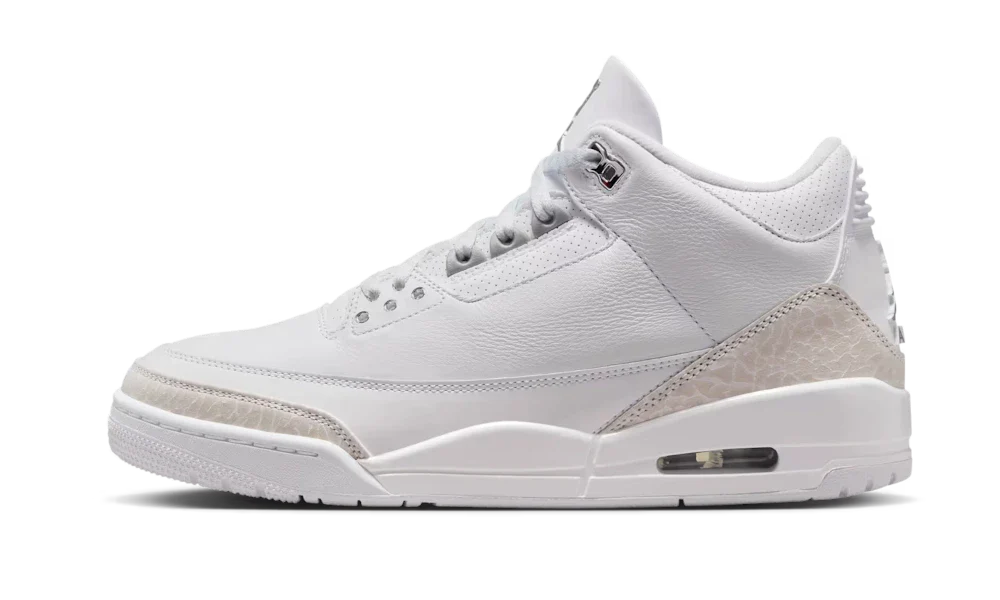 Air Jordan 3 Pure Money (CT8532-111) - EU 35.5–46 - White | SOSUKICKS