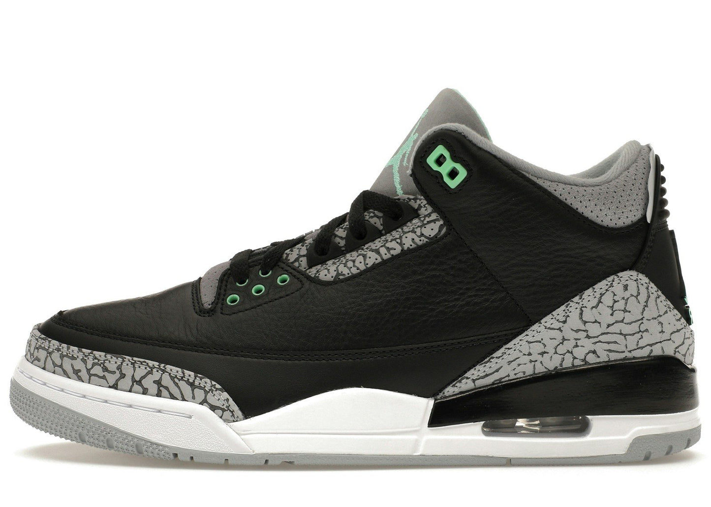 Jordan 3 Retro Green Glow