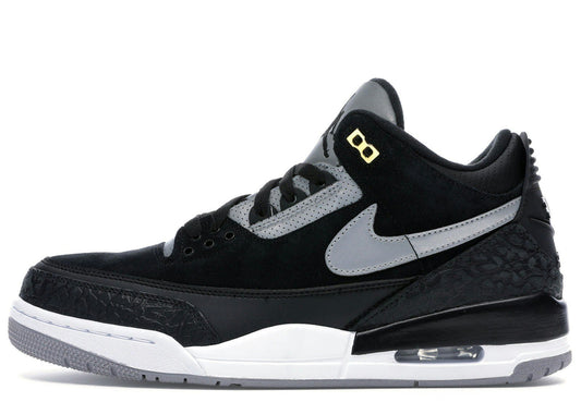 Jordan 3 Retro Tinker Black Cement Gold