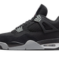 Air Jordan 4 Black Canvas