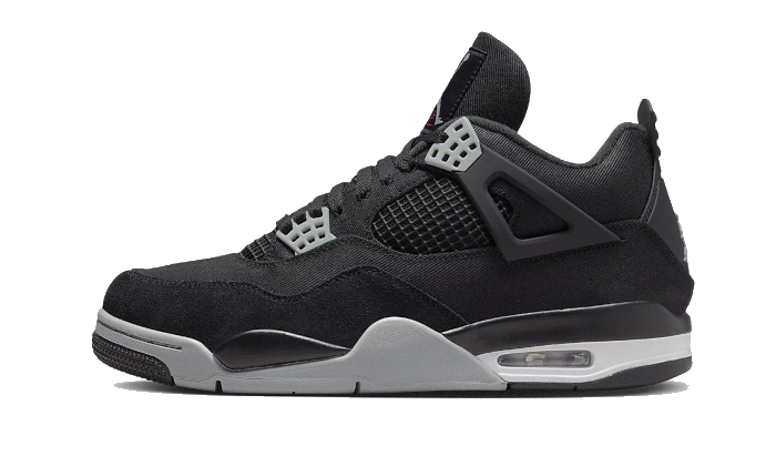 Air Jordan 4 Black Canvas (DV0553-006) - EU 35.5–49.5 - Black | SOSUKICKS