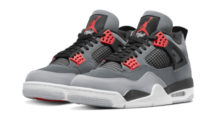 Air Jordan 4 Infrared (2022) (408452-061) - 36 EU - 4Y US - Gray | SOSUKICKS