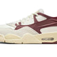 Jordan 4 RM Sail Dark Team Red Coconut Milk (Women's)