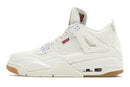 Jordan 4 Retro Levi's White (Levi's Tag)
